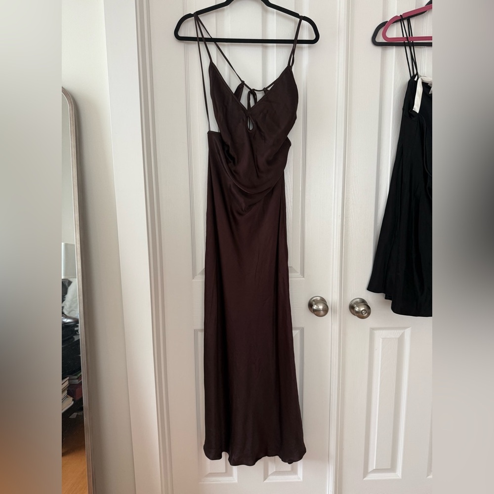 Bec & Bridge Cedar City Maxi Dress in Dark Chocolate Size US 6 NWT - Picture 4 of 15